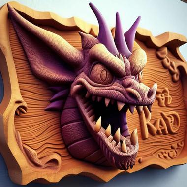 3D модель Гра Spyro 2 Riptos Rage (STL)